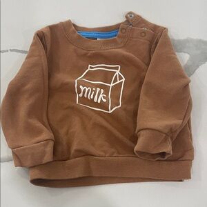 Cat & Jack Brown Graphic Sweatshirt